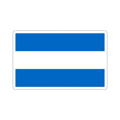 Flag of Nicaragua (1858-1889 and 1893-1896) STICKER Vinyl Die-Cut Decal 2 Inch - The Sticker Space