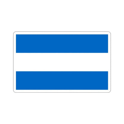 Flag of Nicaragua (1858-1889 and 1893-1896) STICKER Vinyl Die-Cut Decal - The Sticker Space