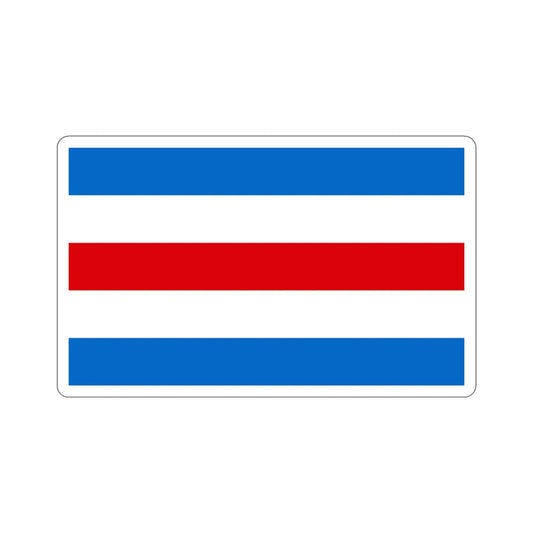 Flag of Nicaragua (1889–1893) STICKER Vinyl Die-Cut Decal-6 Inch-The Sticker Space