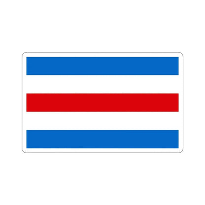 Flag of Nicaragua (1889–1893) STICKER Vinyl Die-Cut Decal 3 Inch - The Sticker Space