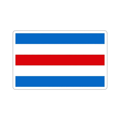 Flag of Nicaragua (1889–1893) STICKER Vinyl Die-Cut Decal 4 Inch - The Sticker Space