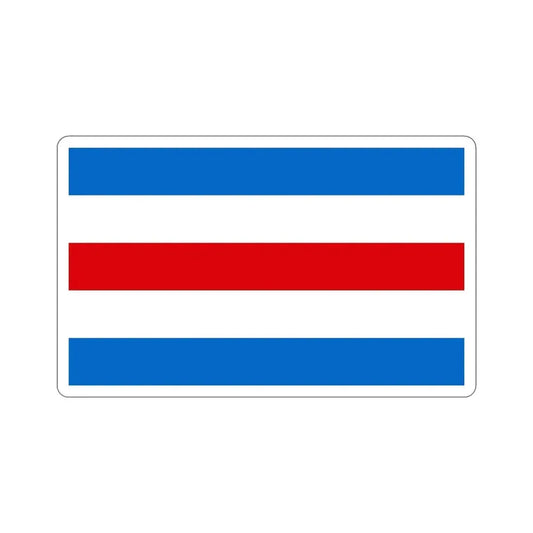 Flag of Nicaragua (1889–1893) STICKER Vinyl Die-Cut Decal 6 Inch - The Sticker Space