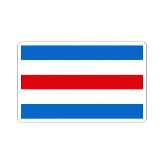 Flag of Nicaragua (1889–1893) STICKER Vinyl Die-Cut Decal 6 Inch - The Sticker Space