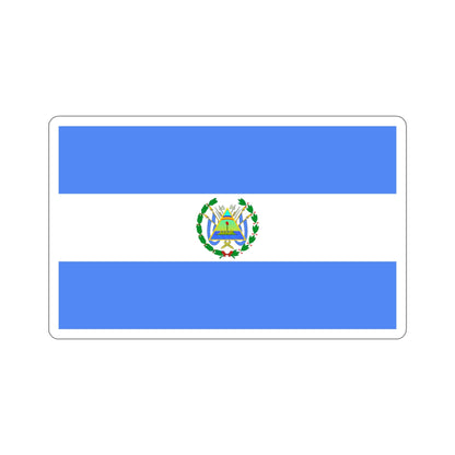 Flag of Nicaragua (1896–1908) STICKER Vinyl Die-Cut Decal-4 Inch-The Sticker Space