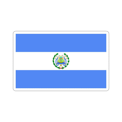 Flag of Nicaragua (1896–1908) STICKER Vinyl Die-Cut Decal-5 Inch-The Sticker Space