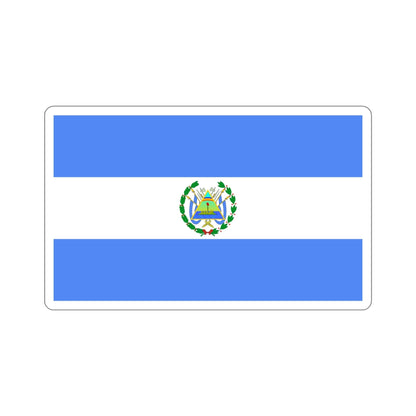 Flag of Nicaragua (1896–1908) STICKER Vinyl Die-Cut Decal-6 Inch-The Sticker Space