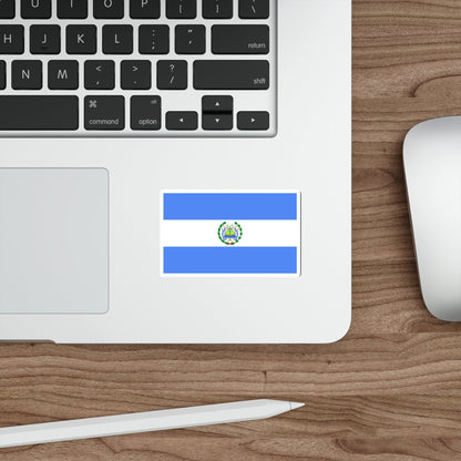 Flag of Nicaragua (1896–1908) STICKER Vinyl Die-Cut Decal-The Sticker Space