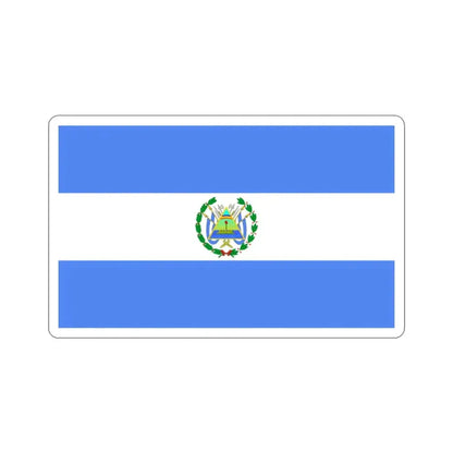 Flag of Nicaragua (1896–1908) STICKER Vinyl Die-Cut Decal 2 Inch - The Sticker Space