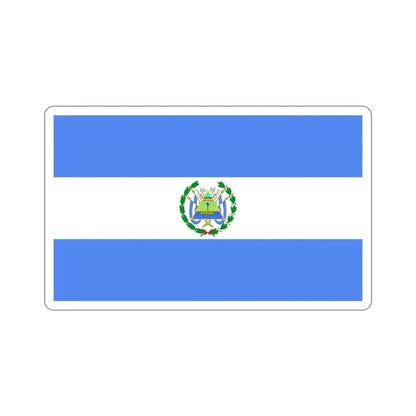 Flag of Nicaragua (1896–1908) STICKER Vinyl Die-Cut Decal 3 Inch - The Sticker Space