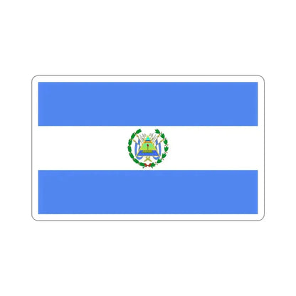 Flag of Nicaragua (1896–1908) STICKER Vinyl Die-Cut Decal 4 Inch - The Sticker Space