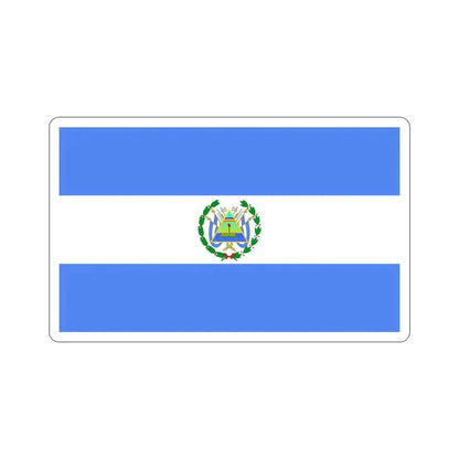 Flag of Nicaragua (1896–1908) STICKER Vinyl Die-Cut Decal 4 Inch - The Sticker Space