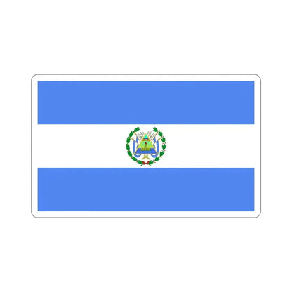 Flag of Nicaragua (1896–1908) STICKER Vinyl Die-Cut Decal 5 Inch - The Sticker Space