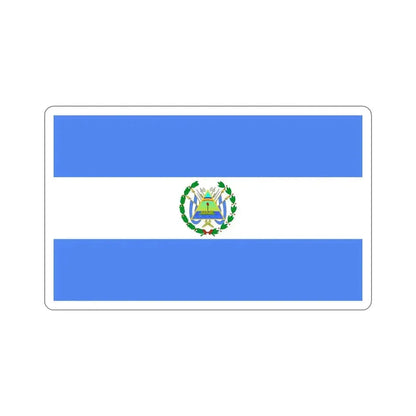 Flag of Nicaragua (1896–1908) STICKER Vinyl Die-Cut Decal 6 Inch - The Sticker Space