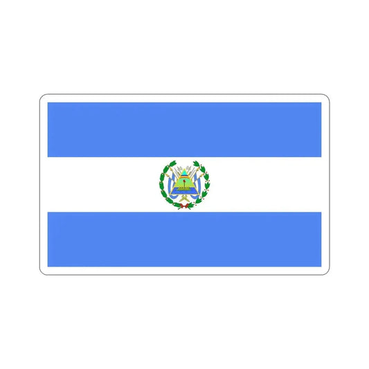 Flag of Nicaragua (1896–1908) STICKER Vinyl Die-Cut Decal 6 Inch - The Sticker Space