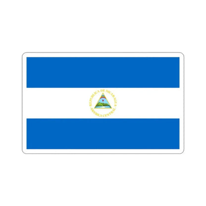 Flag of Nicaragua (1908–1971) STICKER Vinyl Die-Cut Decal - The Sticker Space