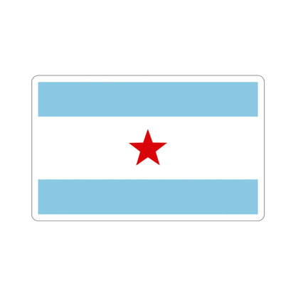 Flag of Nicaragua under William Walker (1856-1857) STICKER Vinyl Die-Cut Decal-2 Inch-The Sticker Space