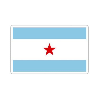 Flag of Nicaragua under William Walker (1856-1857) STICKER Vinyl Die-Cut Decal-3 Inch-The Sticker Space