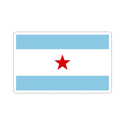 Flag of Nicaragua under William Walker (1856-1857) STICKER Vinyl Die-Cut Decal-4 Inch-The Sticker Space