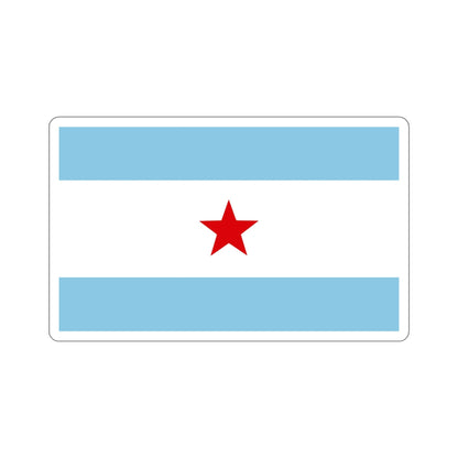 Flag of Nicaragua under William Walker (1856-1857) STICKER Vinyl Die-Cut Decal-6 Inch-The Sticker Space