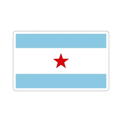 Flag of Nicaragua under William Walker (1856-1857) STICKER Vinyl Die-Cut Decal 6 Inch - The Sticker Space