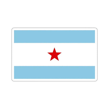 Flag of Nicaragua under William Walker (1856-1857) STICKER Vinyl Die-Cut Decal - The Sticker Space