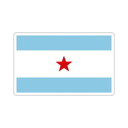 Flag of Nicaragua under William Walker (1856-1857) STICKER Vinyl Die-Cut Decal - The Sticker Space