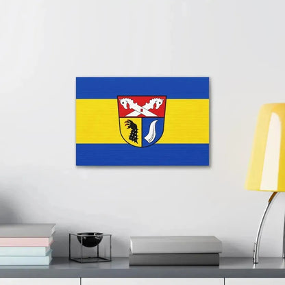 Flag of Nienburg Weser Germany - Canvas Wall Art - The Sticker Space