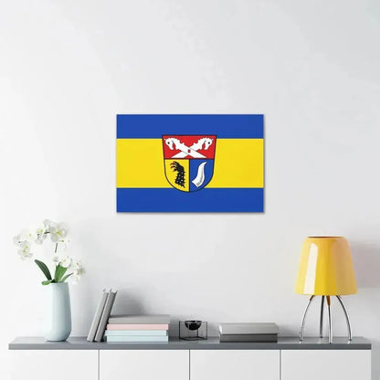 Flag of Nienburg Weser Germany - Canvas Wall Art - The Sticker Space