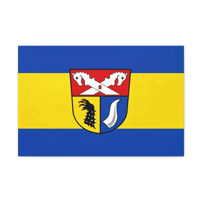 Flag of Nienburg Weser Germany - Canvas Wall Art - The Sticker Space