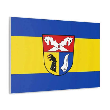 Flag of Nienburg Weser Germany - Canvas Wall Art - The Sticker Space