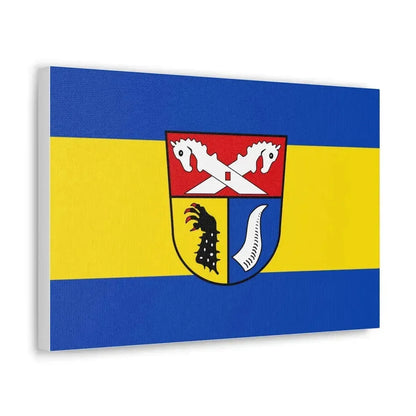 Flag of Nienburg Weser Germany - Canvas Wall Art - The Sticker Space