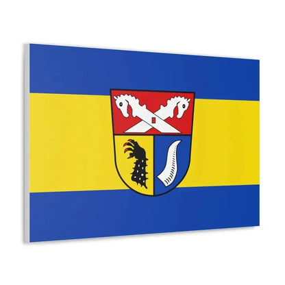 Flag of Nienburg Weser Germany - Canvas Wall Art - The Sticker Space