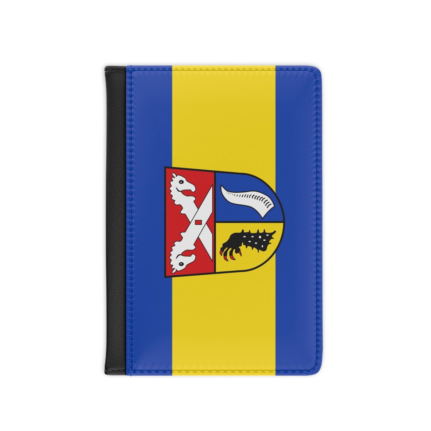 Flag of Nienburg Weser Germany - Passport Holder-3.9" x 5.8"-The Sticker Space