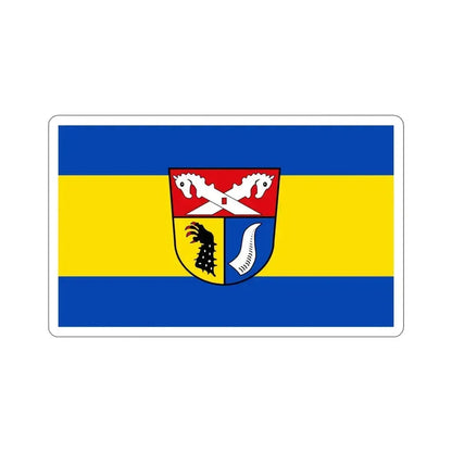 Flag of Nienburg Weser Germany STICKER Vinyl Die-Cut Decal 5 Inch - The Sticker Space