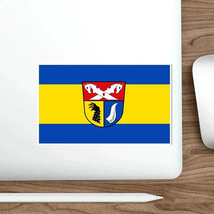 Flag of Nienburg Weser Germany STICKER Vinyl Die-Cut Decal - The Sticker Space