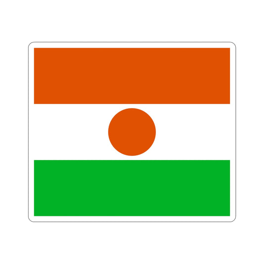 Flag of Niger STICKER Vinyl Die-Cut Decal-6 Inch-The Sticker Space