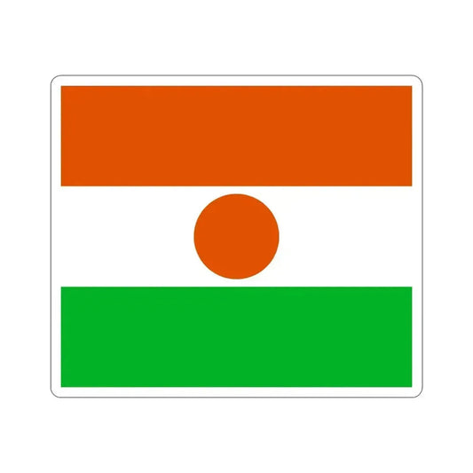 Flag of Niger STICKER Vinyl Die-Cut Decal 6 Inch - The Sticker Space