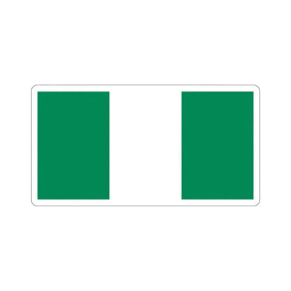 Flag of Nigeria STICKER Vinyl Die-Cut Decal 2 Inch - The Sticker Space