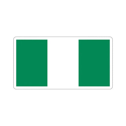 Flag of Nigeria STICKER Vinyl Die-Cut Decal 2 Inch - The Sticker Space