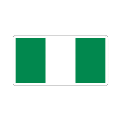 Flag of Nigeria STICKER Vinyl Die-Cut Decal-3 Inch-The Sticker Space