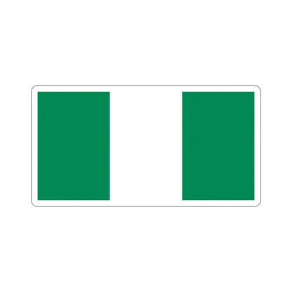 Flag of Nigeria STICKER Vinyl Die-Cut Decal 5 Inch - The Sticker Space