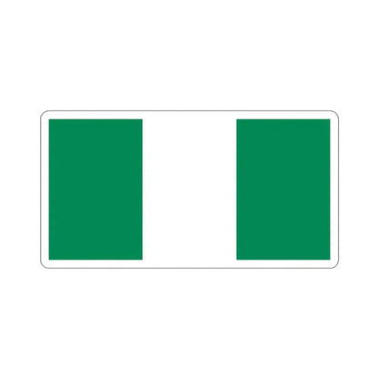 Flag of Nigeria STICKER Vinyl Die-Cut Decal 6 Inch - The Sticker Space