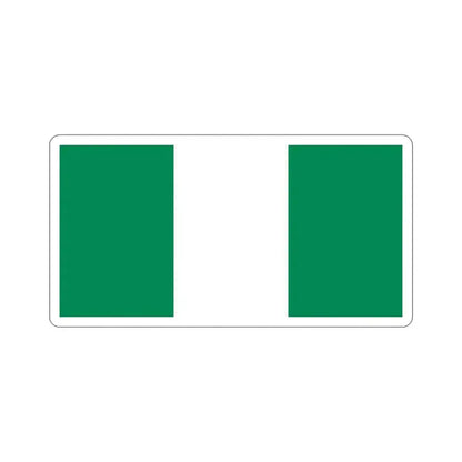 Flag of Nigeria STICKER Vinyl Die-Cut Decal 6 Inch - The Sticker Space