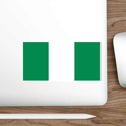 Flag of Nigeria STICKER Vinyl Die-Cut Decal-The Sticker Space