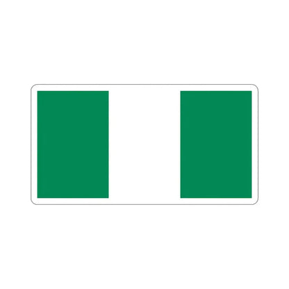 Flag of Nigeria STICKER Vinyl Die-Cut Decal - The Sticker Space