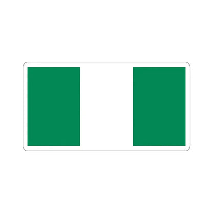 Flag of Nigeria STICKER Vinyl Die-Cut Decal - The Sticker Space