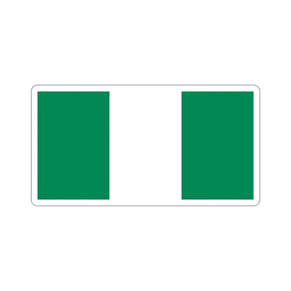 Flag of Nigeria STICKER Vinyl Die-Cut Decal - The Sticker Space