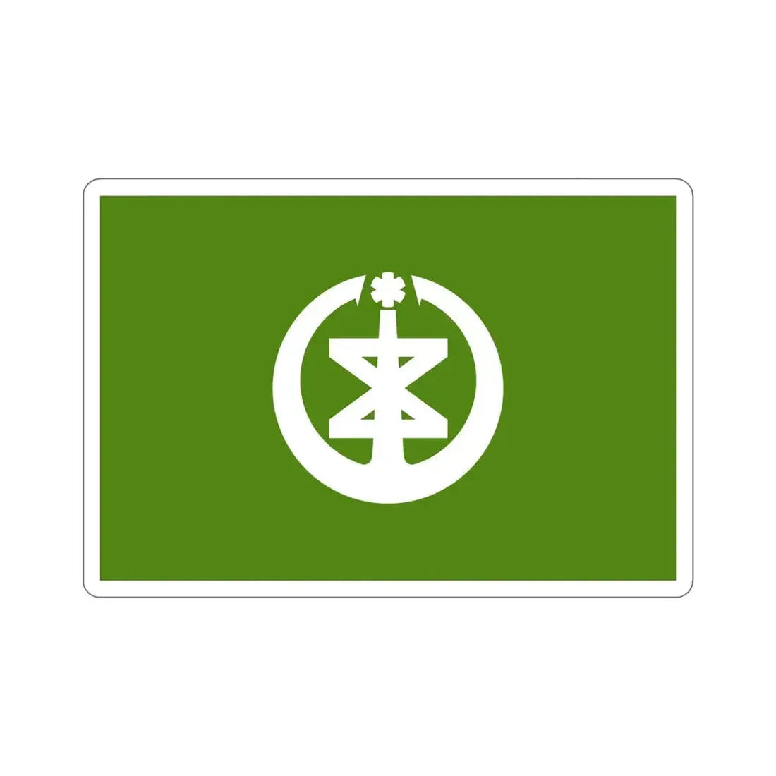 Flag of Niigata Niigata Japan STICKER Vinyl Die-Cut Decal 6 Inch - The Sticker Space