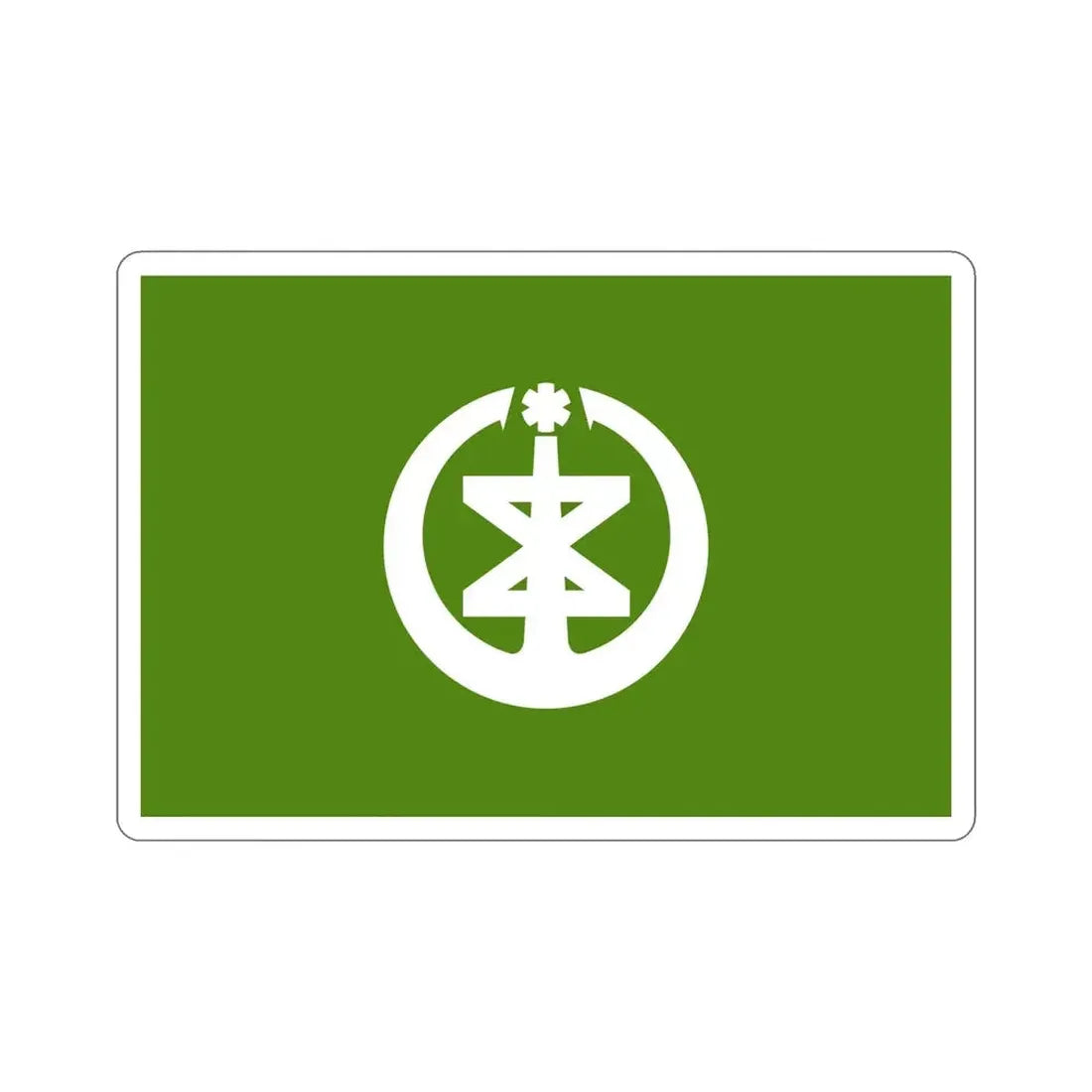 Flag of Niigata Niigata Japan STICKER Vinyl Die-Cut Decal - The Sticker Space