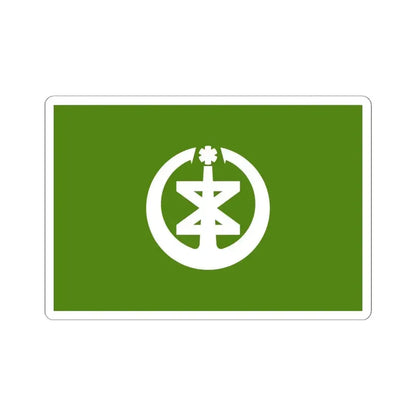Flag of Niigata Niigata Japan - STICKER Vinyl Kiss-Cut Decal 6 Inch White - The Sticker Space
